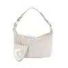 Bolso tejido retro mate estilo coreano para mujer, principios de otoño de 2026, simple y único, elegante bolso de hombro cruzado individual, moderno