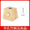 Caixa de moxabustão de bambu Corpo inteiro Tanque de moxabustão de madeira universal Ferramentas de moxabustão Casa Instrumentos de moxabustão Caixa de moxabustão Moxabustão