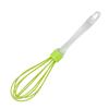 Batedor de Ovos Manual Colorido Criativo Cabo de Silicone Transparente Ferramenta para Misturar Farinha Bater Creme Espumador