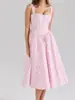 Vestido Floral Estilo Francés con Tirantes Finos y Encaje, Estilo Dulce Vintage, Nuevo Nicho de Alta Gama Elegante Ajustado Vestido Harajuku