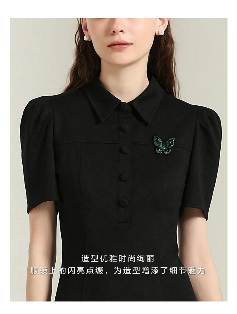 复古宫廷风立体蝴蝶胸针时尚高级感昆虫胸花小众新品