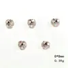 Diamantes de Zirconia de Color con Forma Especial de Cristal Diamantes para Uñas Hechos a Mano al por Mayor Joyería de Aleación para Uñas Diamante Flash Serie Diamante Blanco