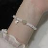 [A cereja do bolo] novo bracelete de bambu estilo chinês para mulheres, presente retrô de nicho delicado para namoradas