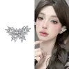 Presilha de Orelha de Zircônia Cobre Tendência e Fashion, Design Exclusivo de Nicho, Acessório de Fone de Ouvido com Diamante Brilhante, Decoração DIY Personalizada