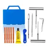 Kit de herramientas de reparación de emergencia para neumáticos de coche, reparación de neumáticos de motocicleta, reparación de neumáticos de bicicleta eléctrica, herramienta rápida para neumáticos sin cámara
