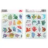 Adesivos de Peixes de Vida Marinha Novos Transfronteiriços, Adesivos Educacionais para Colagem DIY Infantil para Decorar Livros e Paredes