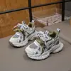 Tênis Dad Shoes Infantil Estilo Outono Malha Respirável Tênis Esportivo para Meninos e Meninas Antiderrapante Leve Tendência para Crianças Médias e Mais Velhas Calçados Casuais