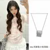 Collar Largo de Alta Gama Hecho a Mano Estilo Coreano Ins Temática Oceánica Estrella de Mar, Cadena para Suéter Retro Ajustable de Nicho