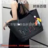Bolso Perforado de Eva, Bolso de Playa Estilo Vacaciones Europeas y Americanas en la Costa, Bolso de Mano Ligero de Gran Capacidad, Bolso Tote con Accesorios para DIY