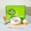 Especial transfronterizo para juego de té matcha estilo japonés para pedir té, juego de té, montaje de juego de té, tazón para matcha, cuchara para matcha, 100 herramientas Benli para matcha