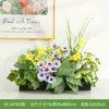 Hc-Dp3 Decoração Floral Artificial Minimalista Nórdica para Sala de Estar e Mesa de Jantar, Decoração Fresca para Casa