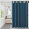 Cortinas Antimofo para Banheiro, Cortinas Divisórias, Cortinas de Chuveiro, Cortinas de Porta, Cortinas Suspensas, Cortinas de Chuveiro Impermeáveis de Blackout Alto para Banheiro Sem Furos
