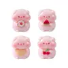 Figuras Lindas de Frutas, Donas y Cerditos para Micro-Paisajes, Accesorios Decorativos DIY para Casa de Muñecas, Adornos Mini de Escritorio