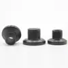Tubería de decoración de lámpara Conector biselado accesorios de hardware para lámparas Lámpara de pie negra Diente de coche Tubería de agua Conector de tubería biselado
