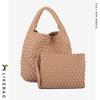 Likebag Tendencia Transfronteriza Bolso Tejido a Mano para Mujer Bolso Tote Versátil de Gran Capacidad Set de Bolsos