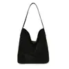 Moda Retro Elegante Versátil Bolsa de Axila para Mulheres 2026 Nova Bolsa Tote de Trabalho para Outono e Inverno Bolsa Plissada Casual Feminina