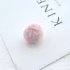 Bola de pelo de imitación de visón de 25 mm, bola de pelo artificial, accesorios para joyería DIY, material para tocado hecho a mano, accesorios decorativos