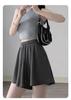 Falda Estilo Ballet Verano Falda de Cintura Alta Falda Pequeña Línea A Falda para Niña Ropa Exterior Shorts Hot Pants Falda