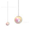 AB cor crucífero amor cristal pingente corrente Sun Catcher cor jardim pingente fornecimento transfronteiriço