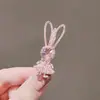 2024 nuevo lindo pasador de conejo clip para flequillo niñas clip para flequillo lateral clip superior pasador de pico de pato pasador clip para pasador