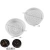 Disco de lijado para cenicero de nuevo modelo transfronterizo, molde de silicona de resina, kit de resina DIY para molinillo de tabaco, bandeja de almacenamiento, venta al por mayor