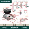 Cerradura de Contraseña para Cajón de Aleación de Zinc Cerradura para Archivador Cerradura para Armario de Almacenamiento Cerradura Mecánica Muebles Antirrobo Buzón Cerradura de Contraseña