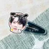 Li Xicheng Mercancía de Celebridad Clip de BB de Acrílico Pasador Accesorio para el Cabello Artículo de Apoyo para Conciertos con Fotos