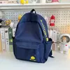 Mochila de Grande Capacidade para Alunas do Ensino Fundamental II, Mochila Simples e Versátil para Alunos do Ensino Médio e Universitários, Mochila Casual e Simples