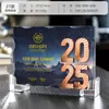 Trofeo Personalizable Color Cristal Metálico 2025 para Reunión Anual de Empleados Premios de Aniversario Competencia Medalla Creativa Personalizable