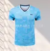 2026 Nova Uniforme de Badminton de Verão Manga Curta Secagem Rápida Respirável Unissex Camiseta Roupa de Treinamento Esportivo Absorvente de Suor