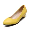 Sapatos Plus Size, salto baixo baixo 810-1