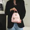 Mochila de Oso Linda de Dibujos Animados para Mujer, Mochila Elegante con Estampado para el Trabajo y Viajes, Bolso de Mujer de Moda Estilo Coreano de Comercio Exterior