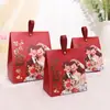 Caixa de Doces para Casamento 2026 Novo Modelo Grande Capacidade Desenho Animado Caixa de Presente para Doces Casamento Embalagem de Presente Portátil Caixa Vazia
