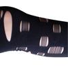 Calcetines Asimétricos Europeos y Americanos de Primavera y Otoño Calcetines Rasgados Pantalones de Terciopelo Beggar Pantalones de Nueve Puntos Pantalones con Agujeros Calcetines de Base Cintura Alta