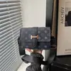 Diseño de Nicho Estampado Retro Bolso Cuadrado Pequeño para Mujer 2026 Nuevo Bolso de Mano con Textura a la Moda Bolso de Hombro Cruzado Simple