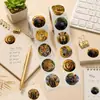 500 pegatinas de rollo de animales vintage para decoración DIY de maletas, cuadernos y agendas, impermeables y sin repeticiones