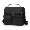 Bolsa de Hielo Portátil de Gran Capacidad Transfronteriza Bolsa para Lonchera Aislada Bolsa Cruzada para Lonchera Bolsa de Picnic de Doble Capa Bolsa para Leche Materna Hielo para Conservar Fresco