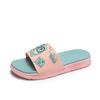 Zapatillas de verano para mujer, para uso al aire libre, con bonitos dibujos animados, antideslizantes para el baño, para interior y exterior, venta al por mayor