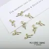 Accesorios de Aleación para Uñas Decoración de Uñas Popular Lazo para Uñas Super Brillantes Uñas Portátiles Media Luna Francesa Accesorios para Uñas de Mariposa