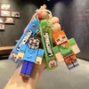 Llavero de Minecraft Colgante para Mochila Escolar de Minecraft Coche Bolsa Muñeco de Pareja Máquina de Regalos Pequeños Venta al por Mayor