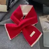 Bufanda Pequeña para Mujer, Otoño e Invierno, Retro, Versátil, Cruzada, Protección para el Cuello, Braga para el Cuello, Moderna, Cálida, Decoración de Protección para el Cuello, Braga Pequeña para el Cuello