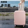 Nueva Maleta de Color Caramelo Estudiante Celebridad de Internet ins Estuche de Viaje Estilo Coreano para Hombre LOGO Fresco y de Moda Caja con Candado de Contraseña