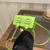 2024 Nova Mini Bolsa Pequena Bolsa Feminina Moda All-match Ombro Crossbody Bolsa para Celular Estilo Ocidental de Alta Qualidade Pequena Bolsa Quadrada