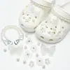 Amuletos para Zapatos Croc, Accesorios para Mujer, Clips para Zapatos DIY, Decoraciones 3D con Pedrería, Clips Desmontables, Estilo de Moda de Influencers