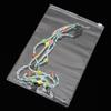 Saco Plástico Transparente de PVC Saco Macio Espessado Autovedante Material de Embalagem para Pulseira Colar Artesanal DIY Saco Multiespecificação