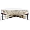 Toldo Eléctrico Móvil Grande de Empuje y Tracción, Toldo Retráctil, Carpa de Almacén Impermeable, Toldo Eléctrico de Empuje y Tracción