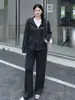Traje Inno para Mujer Tallas Grandes Cintura Delgada Corte Ajustado 2026 Otoño Nuevo Conjunto Práctico de Dos Piezas para el Día a Día 325351