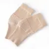 Joelheiras de Algodão Puro Calor para Pernas Frias Antifrio Antiderrapante Integrado Sem Costura Protetor de Articulação do Joelho Unissex Ar Condicionado