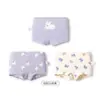Calzoncillos tipo bóxer de algodón para niñas Balabala, Shorts de triángulo para niños pequeños y mayores, Shorts de cuatro esquinas de PP sin costuras, Paquete de tres