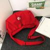 Bolsa tipo puff estilo preguiçoso para viagem feminina, bolsa de tecido plissada com cordão, design de nicho, casual, grande capacidade, bolsa tiracolo de ombro único para mulheres